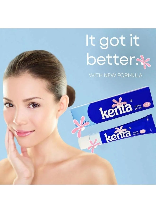 Kenta Moroccan Cream - Daily Moisturizing Cream with Ceramides, 48-Hour Anti-Aging Moisturizing Cream, Light Creamy Texture, Rebuilds the Skin Barrier - Image 2